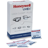 Uvex<sup>®</sup> Clear<sup>®</sup> Plus Towelettes, 5.25" x 8", Pack Of 100 SGQ555 | Oxymax Inc