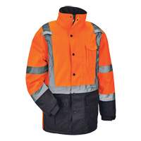 GloWear&reg; 8384 Type R Thermal Parka, High Visibility Orange, Large Oxymax Inc