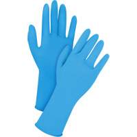 Disposable Gloves, X-Large, Latex, 14-mil, Powder-Free, Blue Oxymax Inc