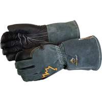 Endura&reg; Mig Welding Gloves, Grain Cowhide, Size Medium Oxymax Inc