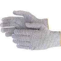 Sure Knit Cut Resistant Composite Gloves, Size 2X-Small, 13 Gauge, Stainless Steel/Dyneema&reg; Shell, ANSI/ISEA 105 Level 4/ASTM ANSI Level A5 Oxymax Inc