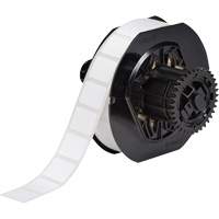 B33 Series Microscope Slide Laboratory Labels, Polyester, 0.9" L x 0.75" H, White Oxymax Inc