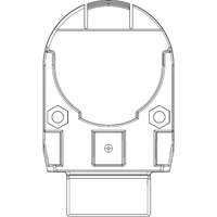 Adaptateur de casque de s&eacute;curit&eacute; pour serre-t&ecirc;tes VeriShield de Howard Leight Oxymax Inc