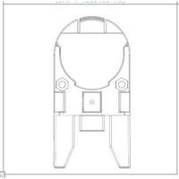 Adaptateur de casque de s&eacute;curit&eacute; pour serre-t&ecirc;tes VeriShield de Howard Leight Oxymax Inc