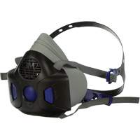 Respirateur réutilisable à demi-masque série HF-800 Secure Click<sup>MC</sup>, Silicone, Grand SGS426 | Oxymax Inc