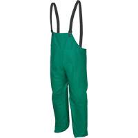 Dominator Limited Flammability Rain Pants, Large, Polyester/PVC, Green Oxymax Inc