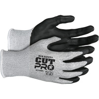 Safety Cut Pro Cut Resistant Gloves, Size Large, 13 Gauge, Bi-Polymer Coated, HPPE Shell, ASTM ANSI Level A7 Oxymax Inc