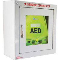 Surface Wall Mounting AED Cabinet, Zoll AED Plus<sup>®</sup> For, Non-Medical SGU177 | Oxymax Inc