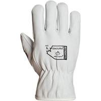 Endura&reg; Winter-Lined Driver Gloves, X-Large, Grain Goatskin Palm, Thinsulate Inner Lining Oxymax Inc