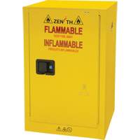 Armoire pour produits inflammables, 45 gal., 2 Porte(s), 43" La x 65" h x 18" p SGU466 | Oxymax Inc