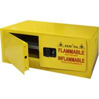 Flammable Storage Cabinet, 12 gal., 2 Door, 43" W x 18" H x 18" D Oxymax Inc