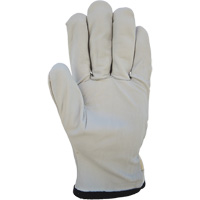 Gants de conducteur &agrave; dos en coton, Grand, Paume en Cuir fleur de ch&egrave;vre Oxymax Inc