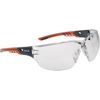 NESS+ Sporty Look Safety Glasses, Clear Lens, Anti-Fog/Anti-Scratch Coating, ANSI Z87+ SGU730 | Oxymax Inc