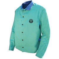 Veste de soudage Gander Brand Banox FR, Coton, Grand, Vert Oxymax Inc