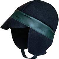 Coiffe d'hiver pour casque de sécurité, Doublure en Mouton, Taille unique, Bleu marine SGV311 | Oxymax Inc