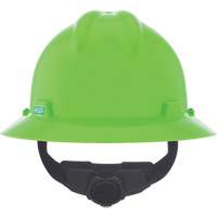 V-Gard&reg; Slotted Full-Brim Hardhat, Meets CSA Type 1, Ratchet Suspension, Non-Vented Oxymax Inc