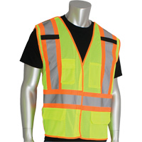Veste d&eacute;tachable haute visibilit&eacute; Pip Dynamic, Jaune lime haute visibilit&eacute;, T-Grand, Polyester Oxymax Inc