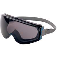 Uvex HydroShield&reg; Stealth&reg; Safety Goggles, Grey Lens, Anti-Fog/Anti-Scratch, Indirect Vent Oxymax Inc