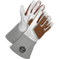 Gander Brand TIG Welder's Gloves with Heat Patch, Grain Goatskin, Size Small Oxymax Inc