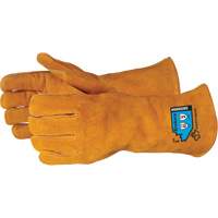 Endura&reg; Deluxe Cut-Resistant Welding Gloves, Split Cowhide, Size Small Oxymax Inc