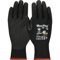 Gants compatibles avec les &eacute;crans tactiles ATG MaxiFlex Cut, Taille T-petit, Calibre 15, Rev&ecirc;tement Mousse de nitrile, Enveloppe en Polyester/Kevlar, ASTM ANSI niveau A4/EN 388 niveau 3/EN 388 niveau D Oxymax Inc