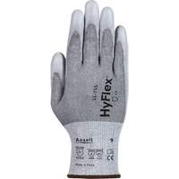 HyFlex&reg; 11-755 Cut Resistant Gloves, Size 6, 18 Gauge, Polyurethane Coated, Polyester/HPPE/Tungsten/Spandex Shell, ASTM ANSI Level A5/EN 388 Level E Oxymax Inc