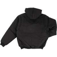 Hooded Duck Bomber Jacket, Men's, Small, Black Oxymax Inc