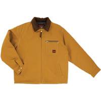 Duck Chore Jacket, Men's, Small, Brown Oxymax Inc
