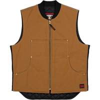 Gilet &agrave; moto WV04, Hommes, Petit, Brun Oxymax Inc