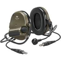 Casque VI NIB avec deux fils de sortie Peltor ComTac, Style Cordon cervical, 22 dB Oxymax Inc