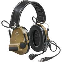 Casque VI NIB avec fils de sortie unique et rail arc Peltor ComTac, Style Bandeau, 23 dB Oxymax Inc