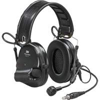 Casque VI NIB avec fils de sortie unique et rail arc Peltor ComTac, Style Bandeau, 23 dB Oxymax Inc