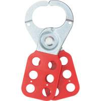 Safety Lockout Hasp, Red Oxymax Inc
