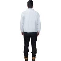Chemise jetable, Microporeux, Petit, Blanc Oxymax Inc
