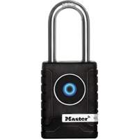 Outdoor Bluetooth&reg; Padlock, Thermoplastic, 2-7/32" Width, Battery Included Oxymax Inc