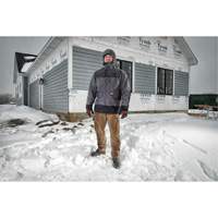 Hydrobreak Rainshell Jacket, Men's, 3X-Large, Grey Oxymax Inc