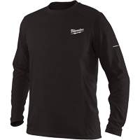 T-shirt &agrave; manches longues Workskin, Hommes, Petit, Noir Oxymax Inc