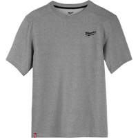 T-shirt de travail hybride, Hommes, Petit, Gris Oxymax Inc