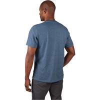 T-shirt de travail hybride, Hommes, Petit, Bleu Oxymax Inc