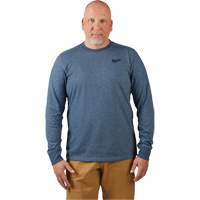 T-shirt de travail hybride, Hommes, Petit, Bleu Oxymax Inc