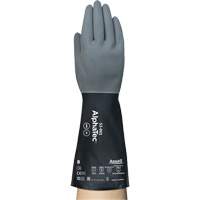 AlphaTec&reg; Chemical-Resistant Gloves, Size 7, 13" L, Neoprene/Nitrile, Nylon Inner Lining, 17-mil Oxymax Inc