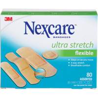 Nexcare Ultra Stretch Bandages, Assorted, Plastic, Non-Sterile Oxymax Inc