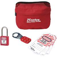 Trousse de cadenassage personnalis&eacute;e avec cadenas en thermoplastique Zenex, 6 composants compris Oxymax Inc