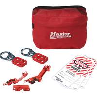 Trousse de cadenassage de base sans cadenas, Ensemble &eacute;lectrique, 8 composants compris Oxymax Inc