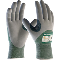 Gants en tissu technique r&eacute;sistant aux coupures ATG MaxiCut, Taille Grand, Calibre 15, Rev&ecirc;tement Nitrile, Enveloppe en Fil technique, ASTM ANSI niveau A2/EN 388 niveau 3/EN 388 niveau B Oxymax Inc