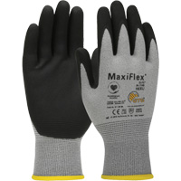 Gants compatibles avec les &eacute;crans tactiles ultral&eacute;gers ATG MaxiFlex Elite, Grand, R&ecirc;vetement Nitrile, Calibre 18, Enveloppe en Nylon Oxymax Inc