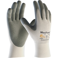 Gants en tricot sans couture de qualit&eacute; sup&eacute;rieure ATG MaxiFoam, Grand, R&ecirc;vetement Nitrile, Calibre 15, Enveloppe en Nylon Oxymax Inc