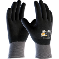 Gants compatibles avec les &eacute;crans tactiles ATG MaxiFlex Ultimate, Grand, R&ecirc;vetement Nitrile, Calibre 15, Enveloppe en Nylon/&eacute;lasthanne Oxymax Inc