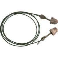 Bouchons d'oreilles en mousse camo sans roulement &agrave; tourner Glide, Vrac - Boîte, Avec cordon Oxymax Inc