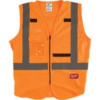 Veste de s&eacute;curit&eacute;, Orange haute visibilit&eacute;, 4T-Grand/5T-Grand Oxymax Inc
